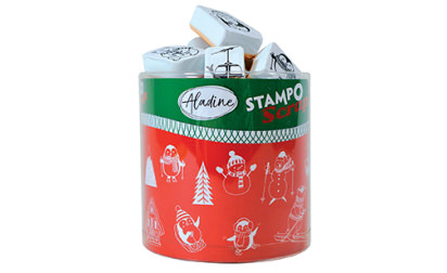 image de Stampo Scrap Noël personnage
