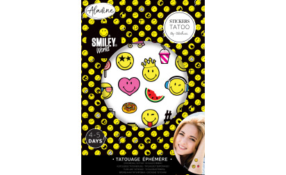 image de Stickers tatoo Smiley