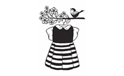 image de Tampon bois - Petite robe