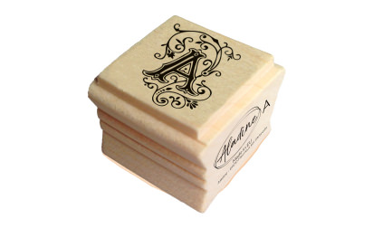 Wooden stamps 