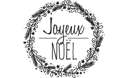 Wooden stamps - Joyeux Noël image