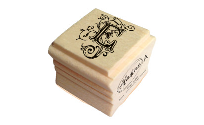 Wooden stamps 