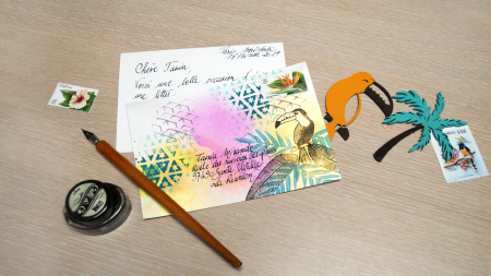 Scrapbooking technique : Customize your envelope