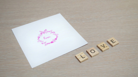 Simple print "Love"