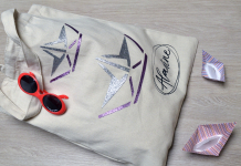 Izink Diamond Tote Bag Bateaux Origami