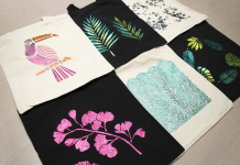 Les nouveaux pochoirs textiles 2019