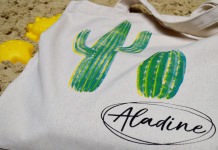 Izink Teinture Tote Bag Cactus